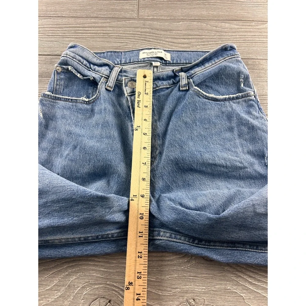 Abercrombie & Fitch Curve Love The 90s Slim Straight Ultra High Rise 28/6R